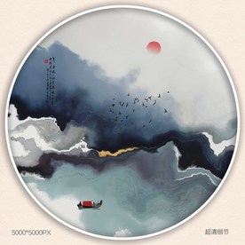 抽象现代装饰画