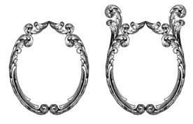 花纹 框 红酒 花边 巴洛克