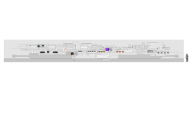 科技馆文化展示墙面矢量素材