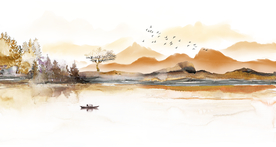 新中式抽象水墨