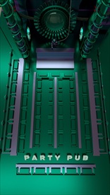 酒吧座位台号分布排列图