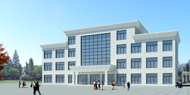 办公楼建筑外观设计案例效果图