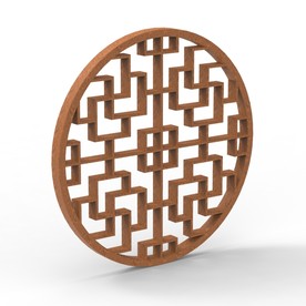 古典窗户C4D模型KS工程文件