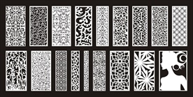 欧式镂空隔断雕花