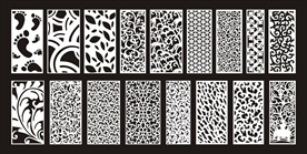 欧式镂空隔断雕花
