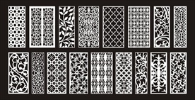 欧式镂空隔断雕花