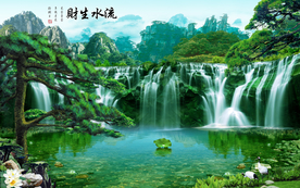 山水画 水墨山水画 意境山水画