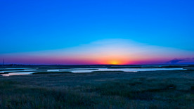 太阳在早晨的天空