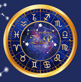 12星座星空表盘图