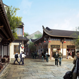 古建老街 商业效果图