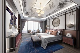 民宿客房室内设计案例效果图