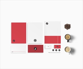 VI产品logo包装样机咖啡杯