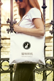 VI产品logo包装样机手提袋