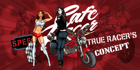 摩托车背景墙装饰画