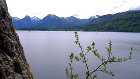 湖光山色大山风景