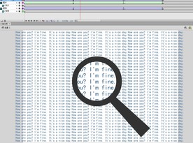 放大镜效果放大文字动漫作业5秒