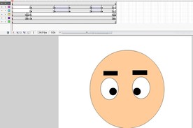 头部眨眼效果眼珠转动2秒