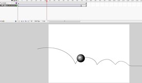 小球引导性弹跳3秒作业动画
