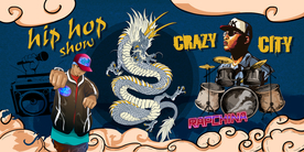 中国风龙音乐主题装饰画背景墙