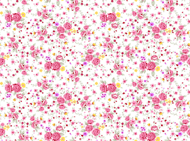 抽象花卉小碎花