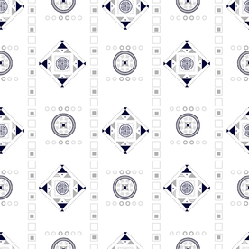 男装抽象几何格子