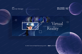 科技教育头图banner底图