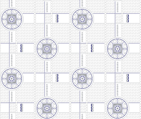 欧美风格几何图形格子睡衣