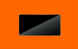 矢量高清模型手机广告