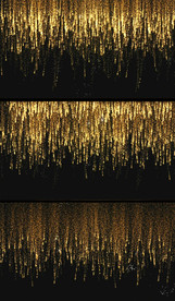 金色烟花瀑布视频素材