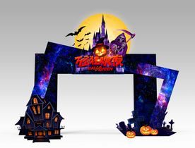 万圣节拱门 万圣节门头