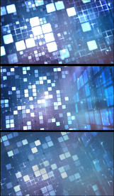 蓝色抽象方块企业动态背景