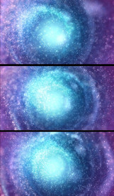 蓝色唯美梦幻粒子背景视频素材