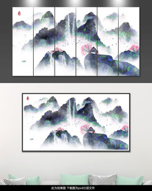 山水装饰画