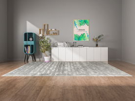 北欧简约客厅沙发背景墙