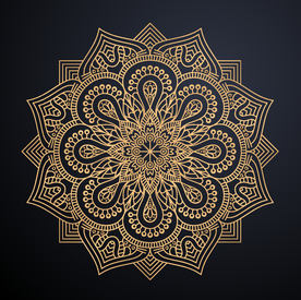 高清透明现代风格组合青花瓷花纹