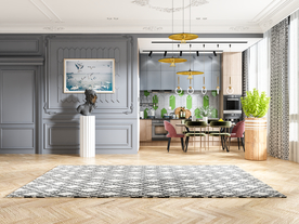 现代客厅沙发背景墙