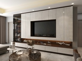 电视柜效果图