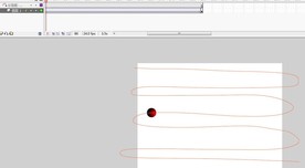 小球引导线弓形移动效果6秒