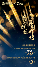 奢侈大气地产品牌热销底纹海报