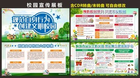 校园宣传展板