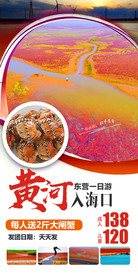 东营红地毯 黄河入海口 湿地景