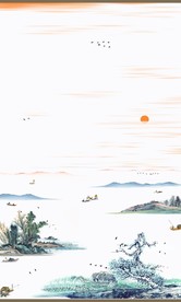 山水墨画山水意境山水禅境山水画