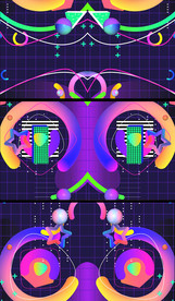 炫彩时尚无缝循环视频模版