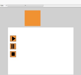 暂停播放停止按钮控制正方形拼凑