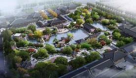 中式园林设计效果图