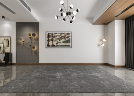 现代客厅沙发背景墙 室内设计