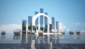 美陈 镜面 DP 商业 球