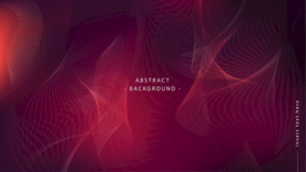 红色曲线背景