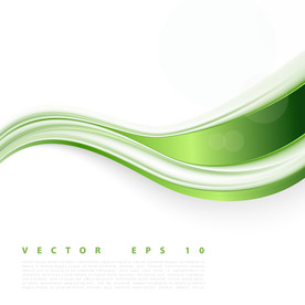 绿色抽象几何背景