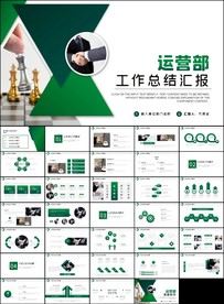 公司产品市场运营部年终ppt